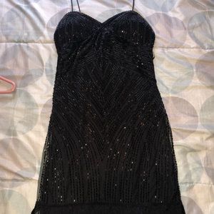 1920s style black dress size xs
